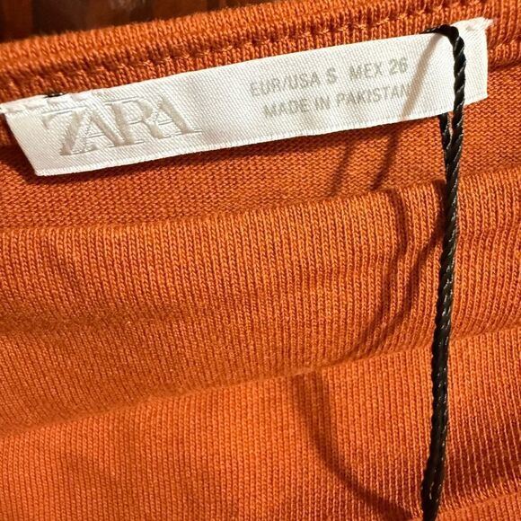 NWT Zara Rust Tank Top - Picture 4 of 7